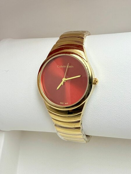 Montre Dorée Femme Calvin Klein