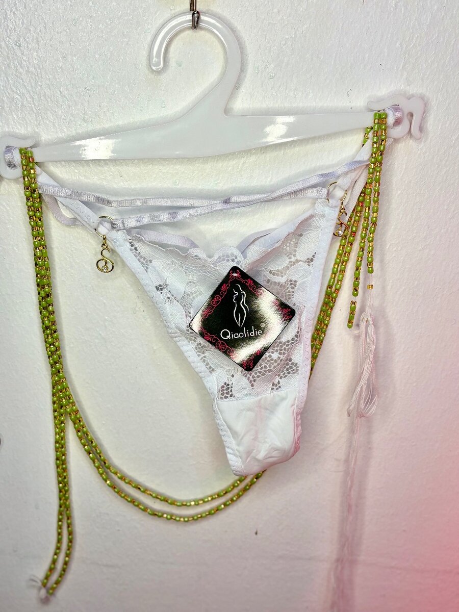 Ensemble de String en Dentelle Érotique