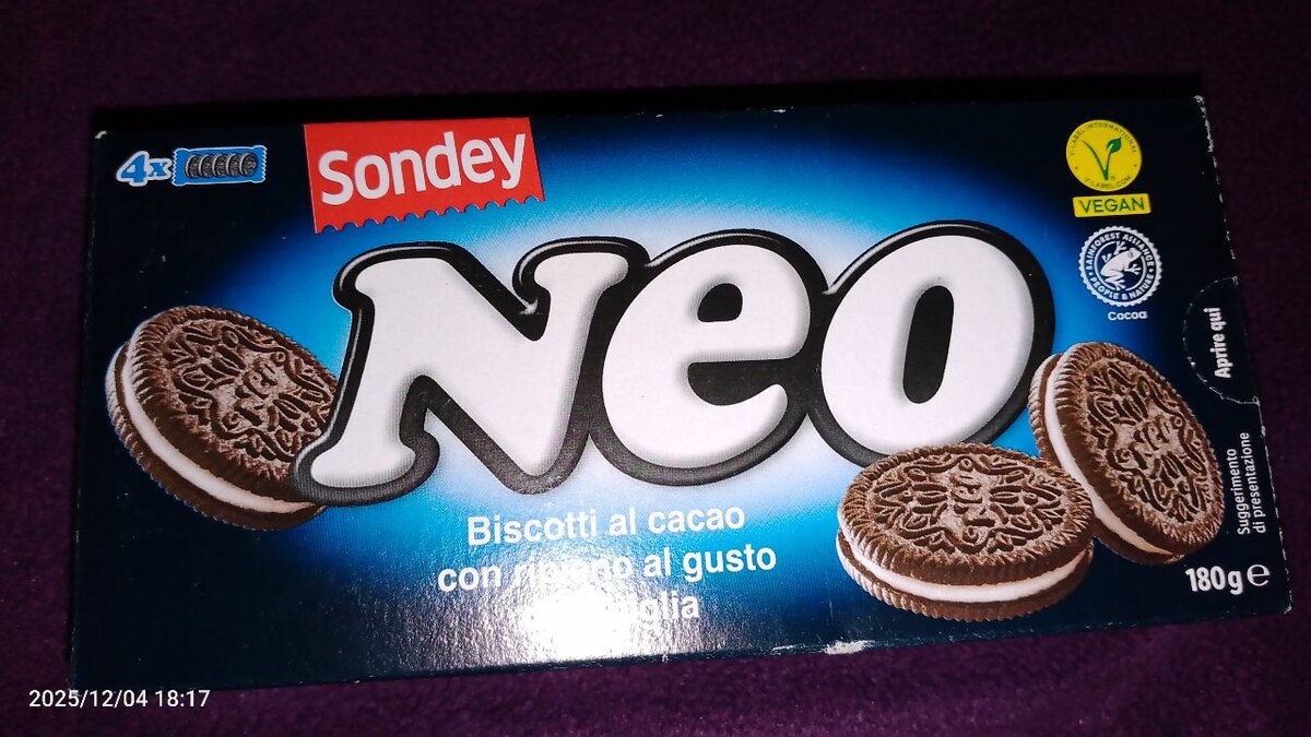 Biscuits cacao vegan Neo