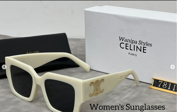 Luxury Ladies Sunglasses Celine White