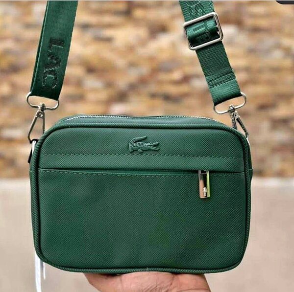 Sac bandoulière Lacoste vert