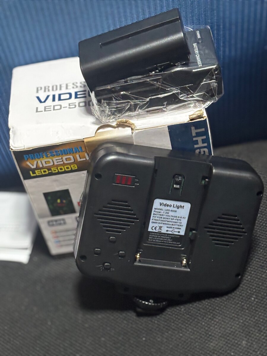 Lumière Vidéo LED-5009 Professionnelle