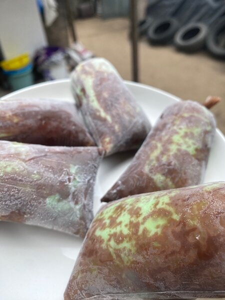 Glaces artisanales menthe