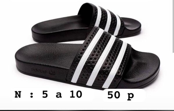 Claquettes confort homme