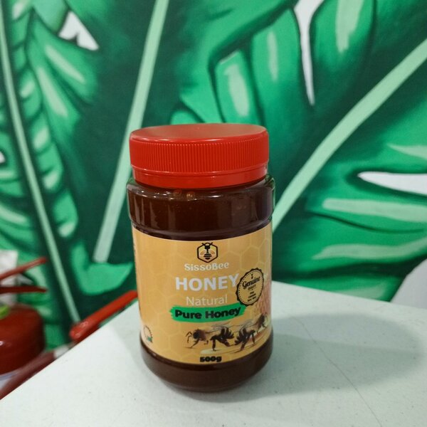 pure raw honey 500g
