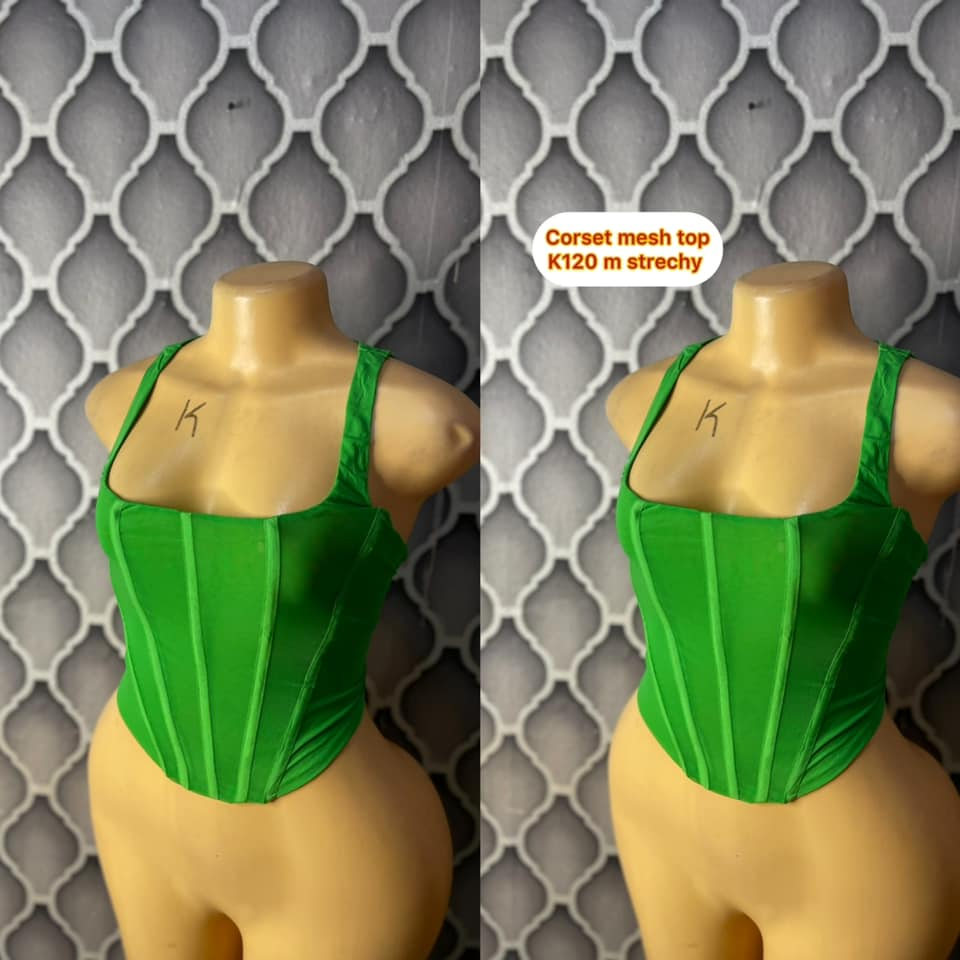 Beautiful thrifted corset tops and tops 