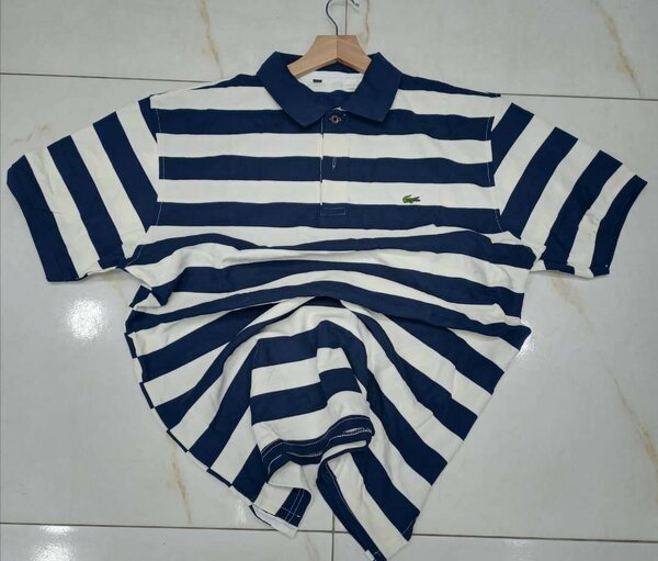 Polo à colle bicolore