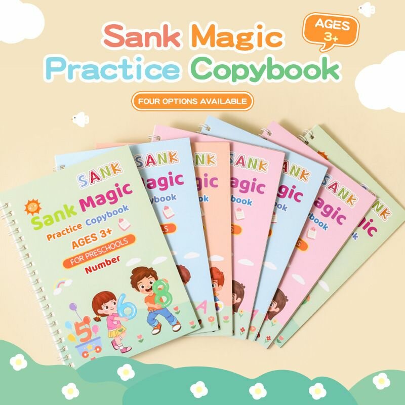 Magic Writing Practice Book for Kids