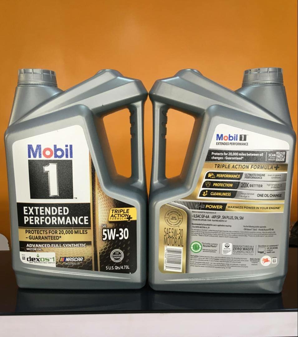 Mobil1 5W30 Extended Performance 5L imported from USA