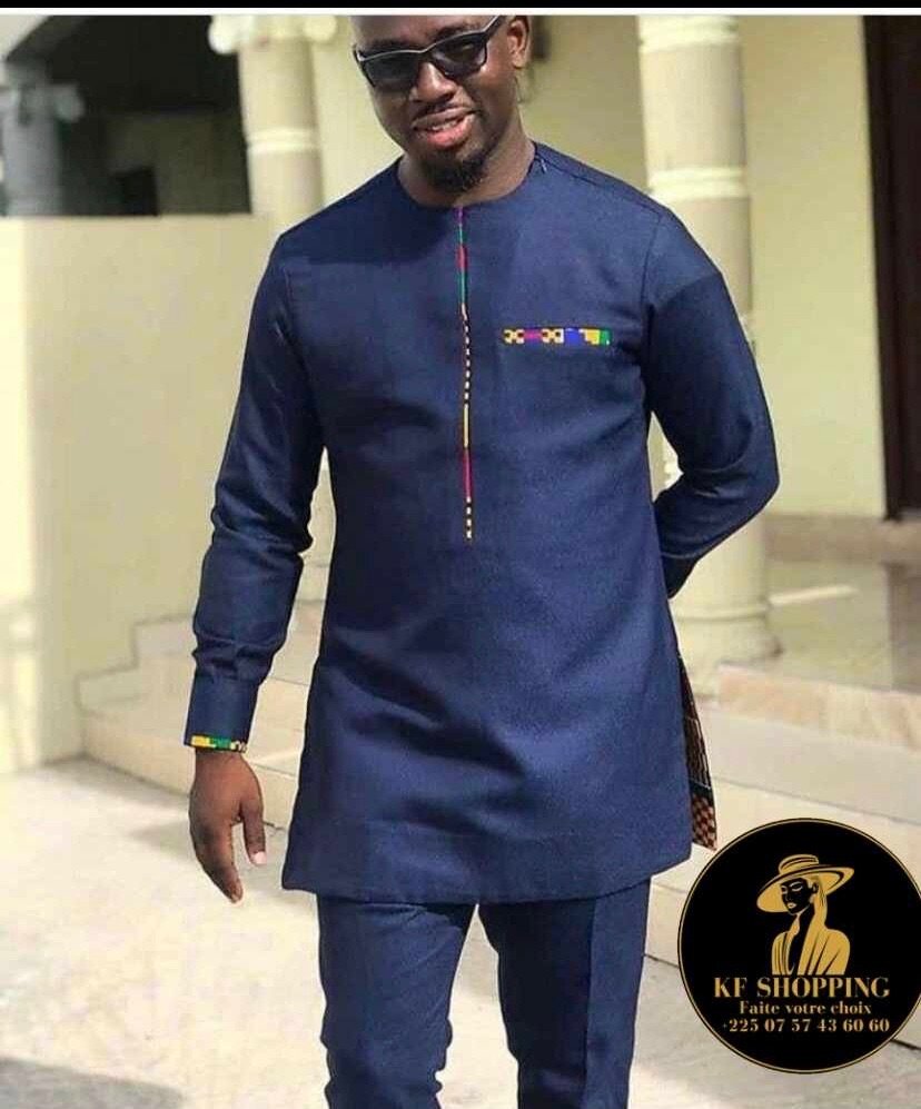 Complet homme en tissu de très bonne qualité