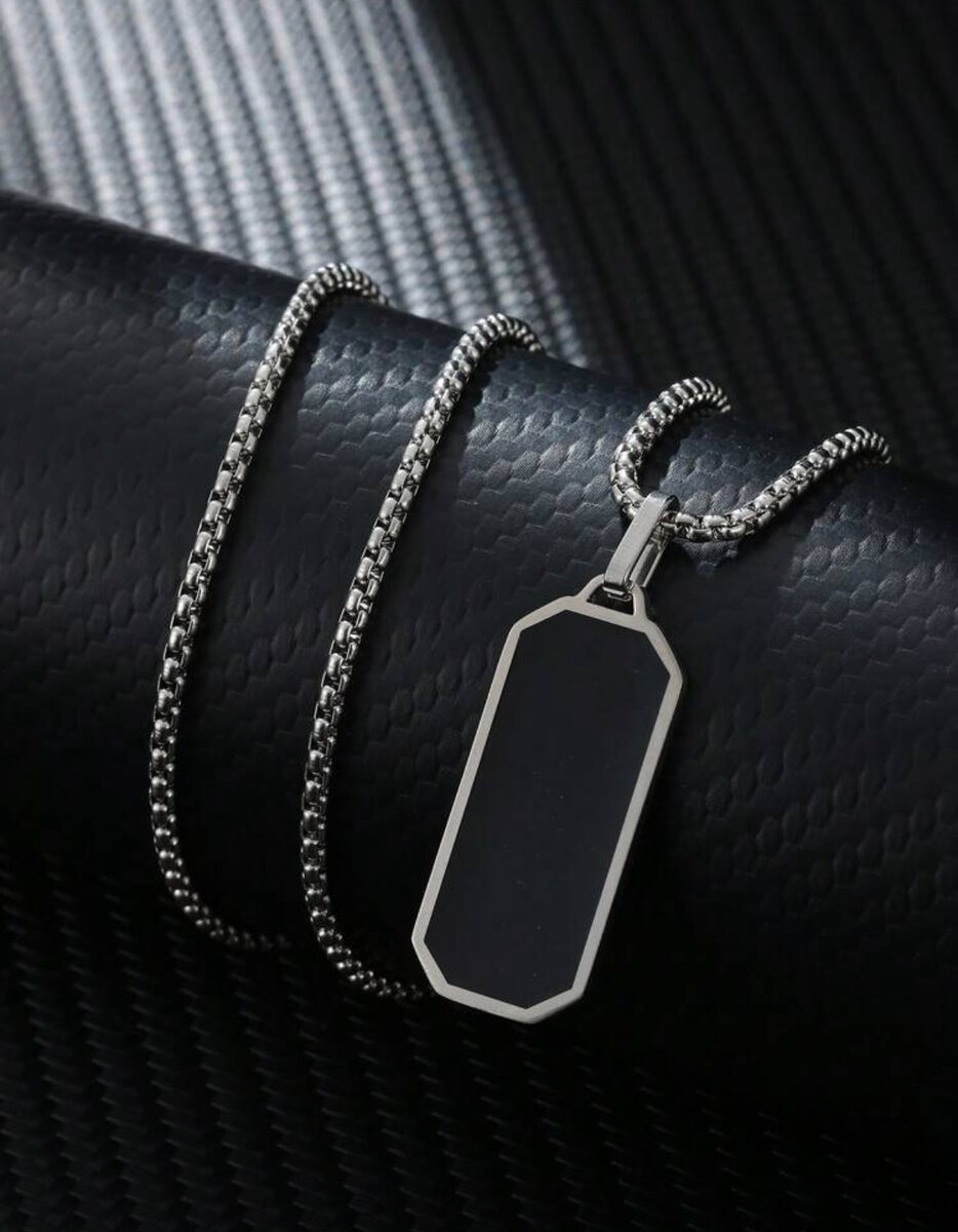 Pendentif Homme en Acier Inoxydable