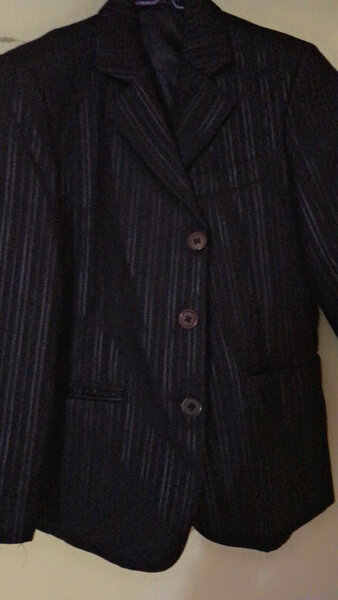 Blazer rayé élégant