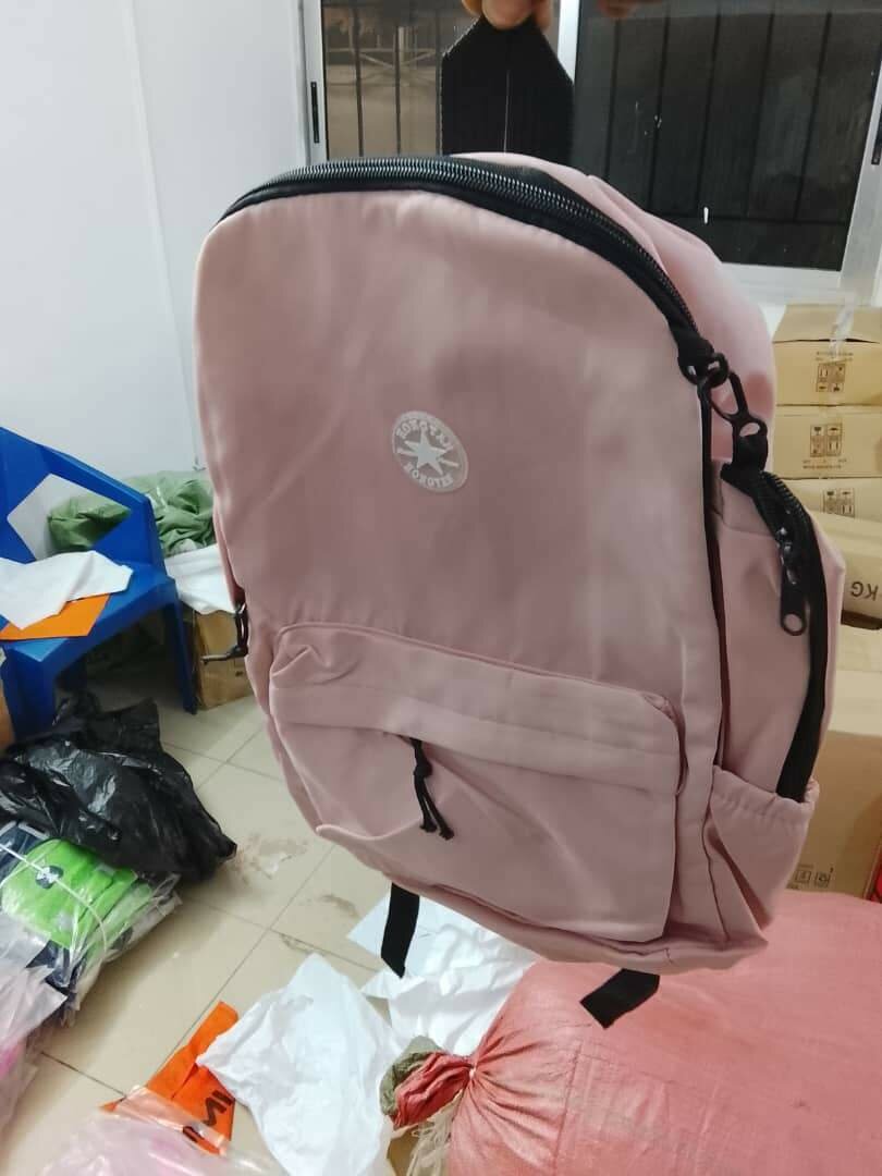 Sac à dos élégant multicolore