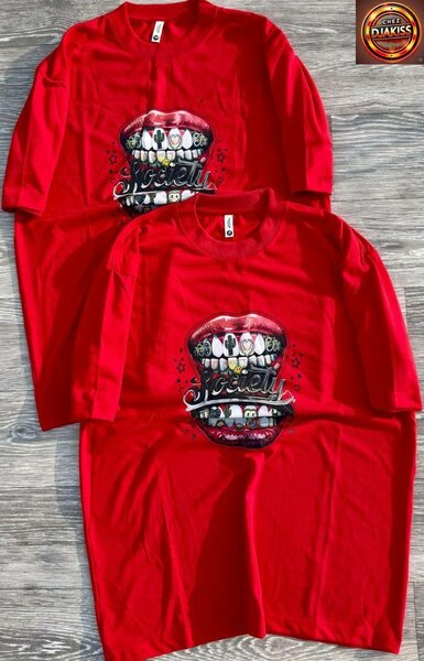 T-shirts colorés graphiques