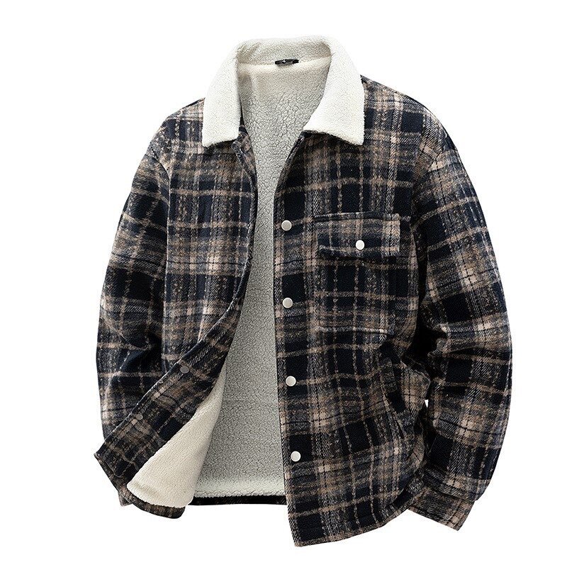 Шерстяная куртка в ретро стиле