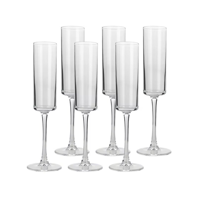 Verres à champagne élégants