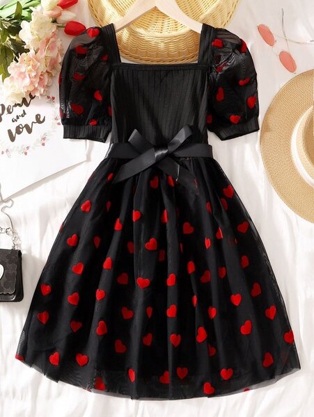 Two pieces girl dress