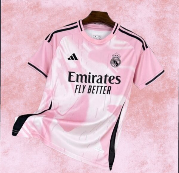 Maillot de Football Rose