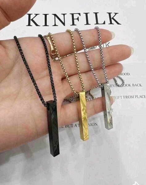 Collier Croix Homme Vintage