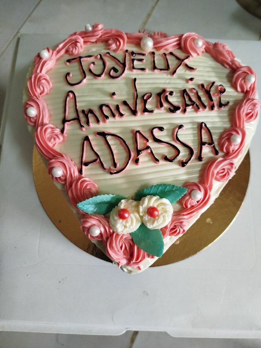 Gâteau Anniversaire Personnalisé
