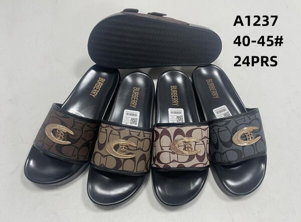 Sandales de luxe logo élégant