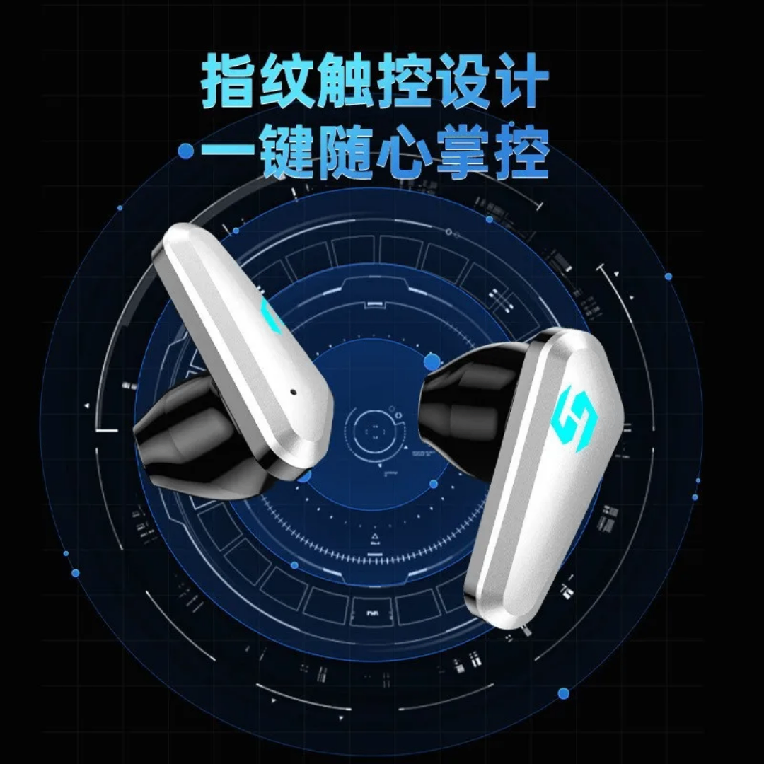 Écouteurs Bluetooth Tactiles