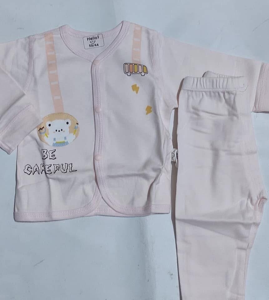 Pyjamas bébé doux motifs étoiles