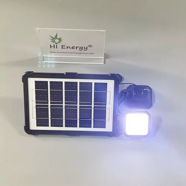 Éclairage solaire portable extérieur