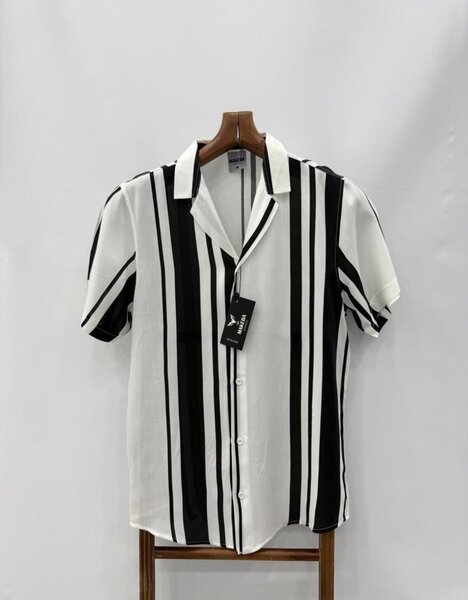 Chemise rayée chic homme