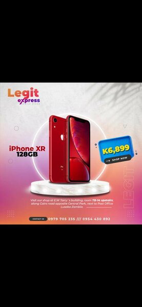 iPhone XR 128gb
