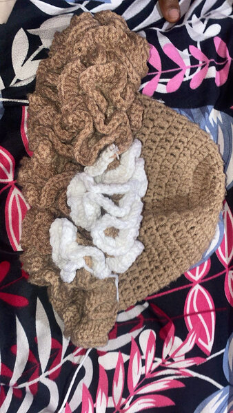 Chapeau crochet élégant