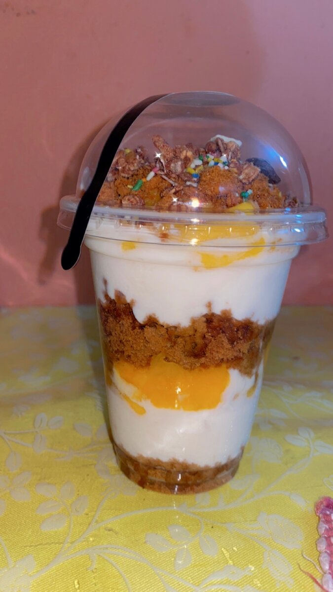 Parfait fruitée exotique