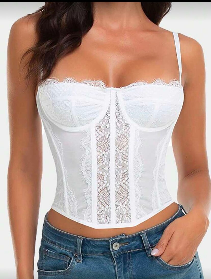 Corset blanc