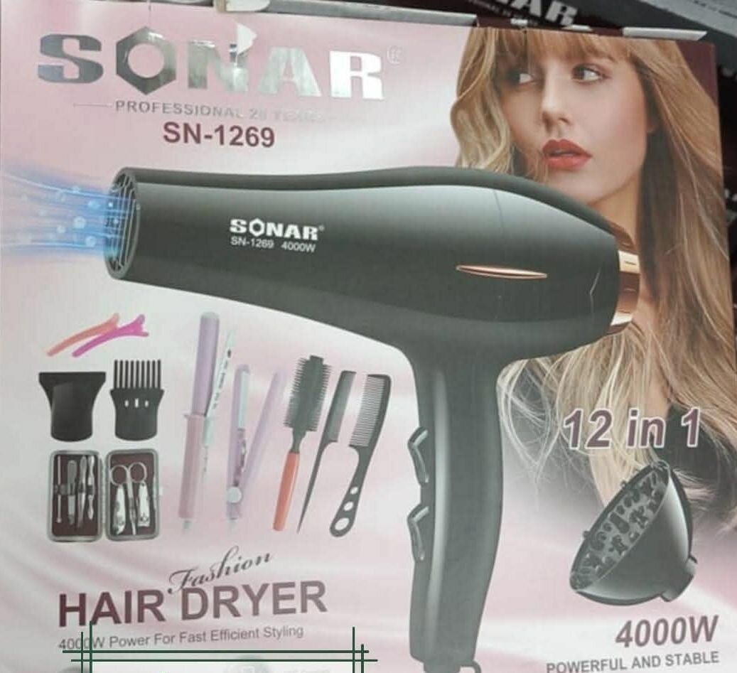 Sèche-cheveux Sonar 4000W 12-en-1