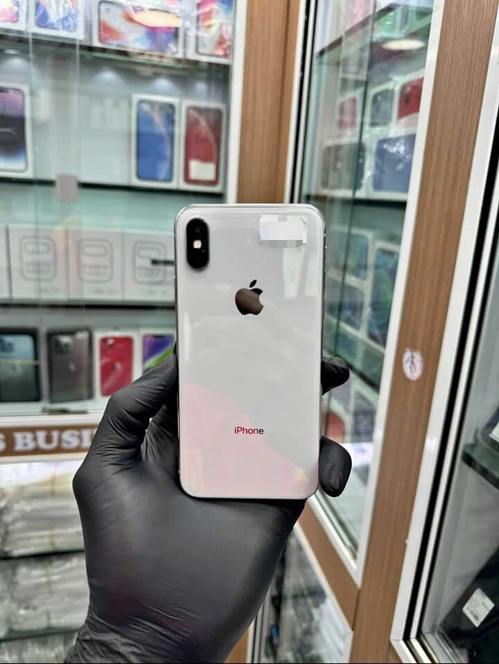 iPhone X Argent