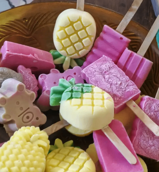 100 Mini Glaces Colorées