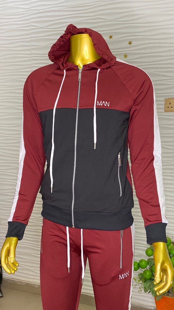 Unisex tracksuit available