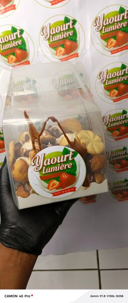 Boule de neige au biscuit