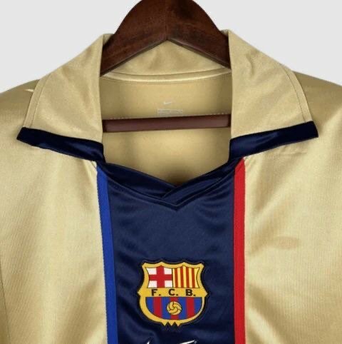 Maillot de football doré FC Barcelona