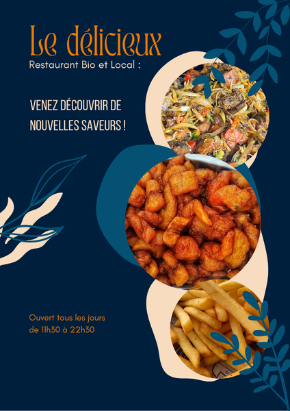 Menu de Restaurant Africain