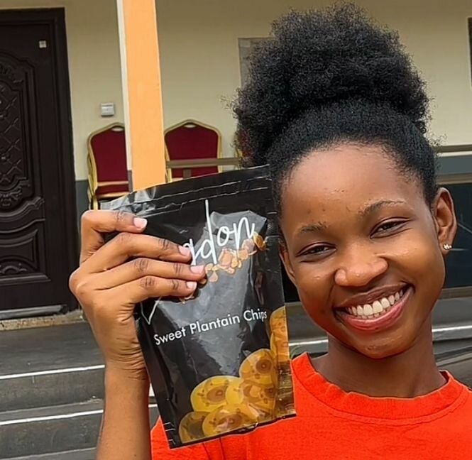 Plantain Chips and Spicy Coated Nuts