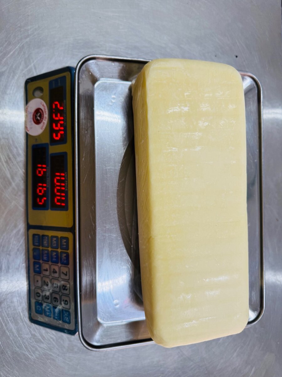 Bloc de fromage mozzarella