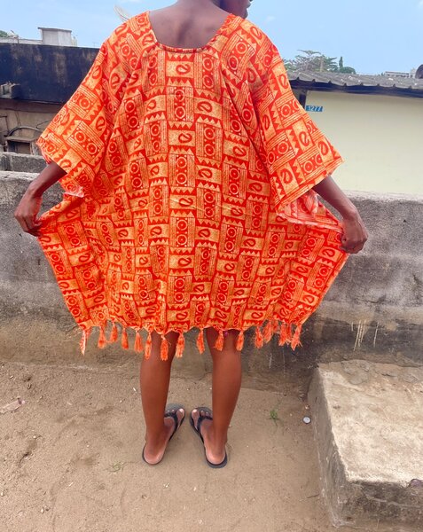 Boubou long 3000f cour 2000f