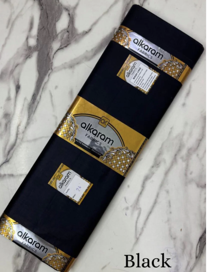 4 Season Special Al Karam Cotton | Black