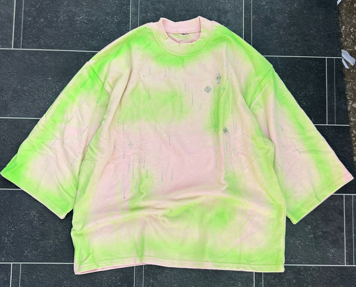 T-shirt oversize dégradé