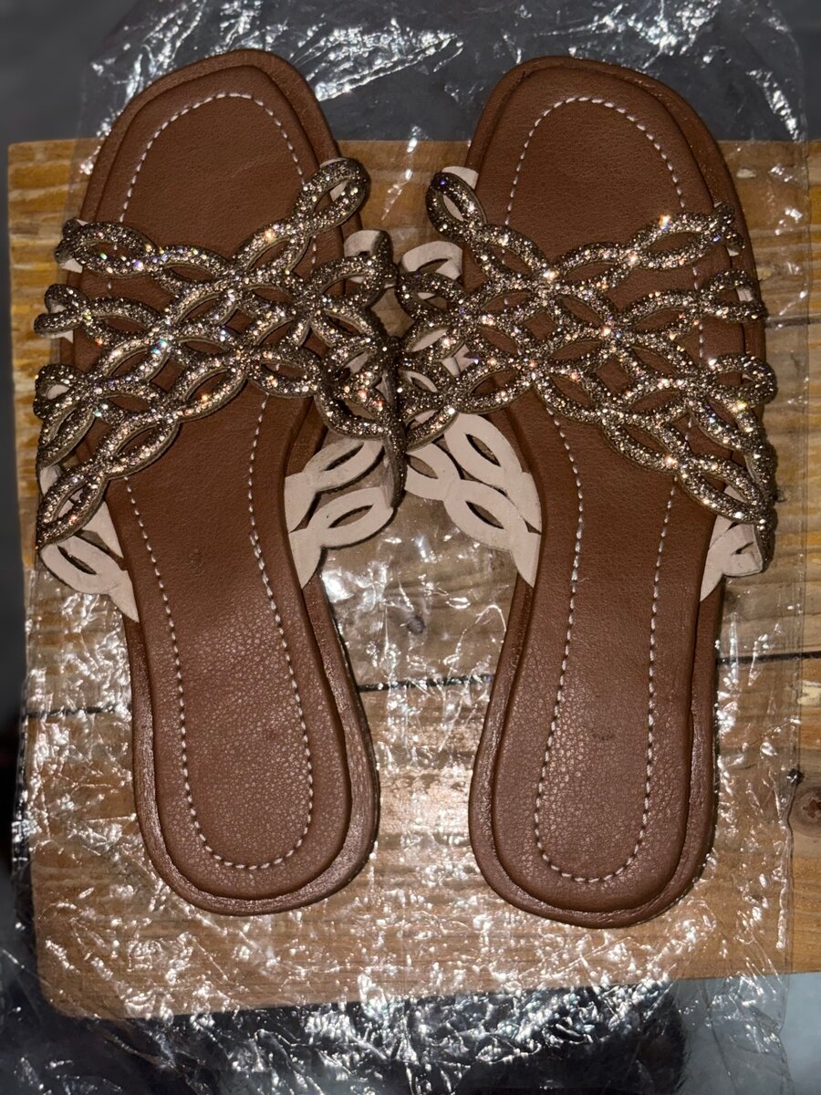 Sandales Femme Brillantes