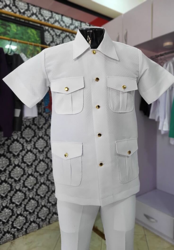 Veste Chemise Blanche Homme Élégante