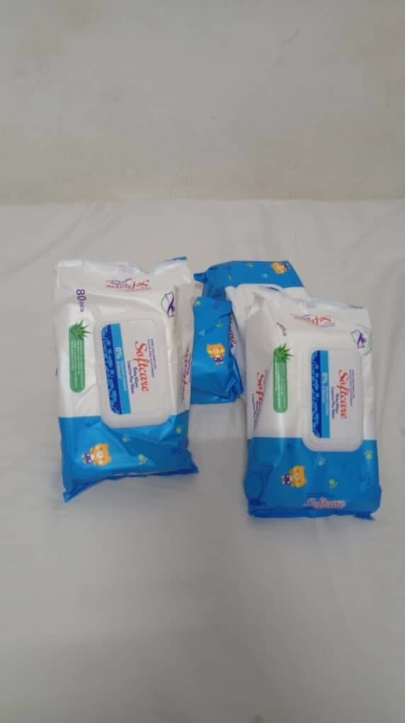 Lingettes Douces pour Bébé