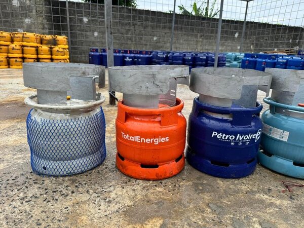 Buteille de gaz