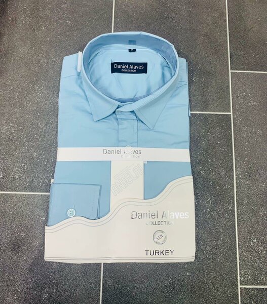 Chemise en coton Daniel Alaves bleu